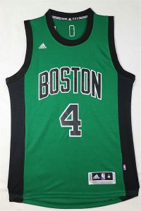 Maillot De Basket Boston Celtics Isaiah Thomas 4 Tissus Sportif Fans Edition Vert Noir Edge